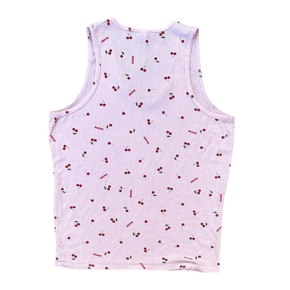 Skims Soft Lounge Split Front Tank In Cherries - image 6